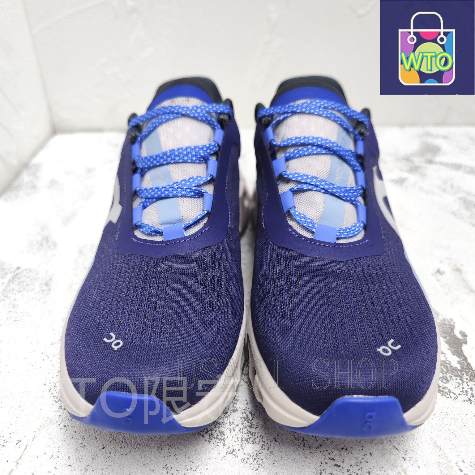  On Cloudmonster ランニングシューズ メンズ レディー オールシーズン スニーカー タウンユース ジョギング スポーツ トレーニング 軽量 靴 ブルー-WTO輸入1 スニーカー 靴