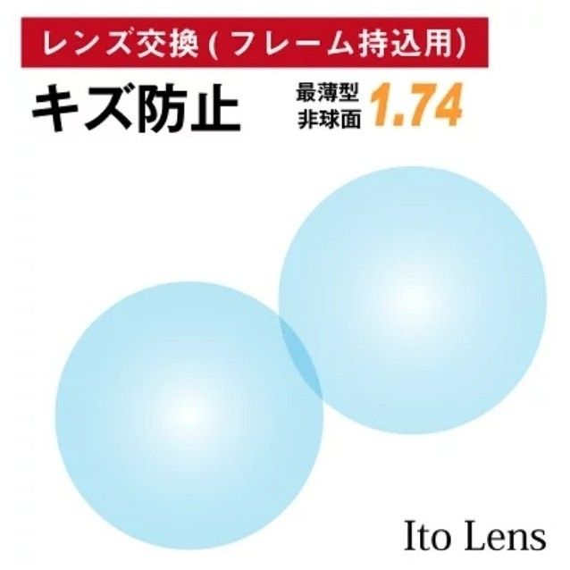 No.024【レンズ交換】単焦点1.74非球面キズ防止【百均でもOK】-
