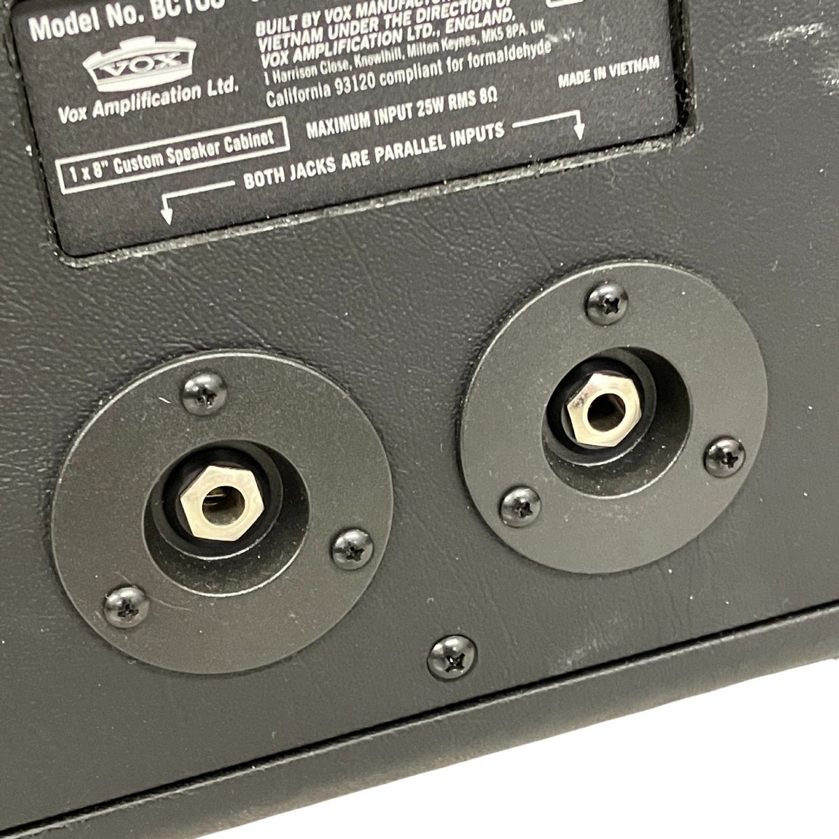 VOX BC108 コンパクト ギター スピーカーキャビネット 音響機材 T10512073 WWW_TRAVELLANDINDIA_COM