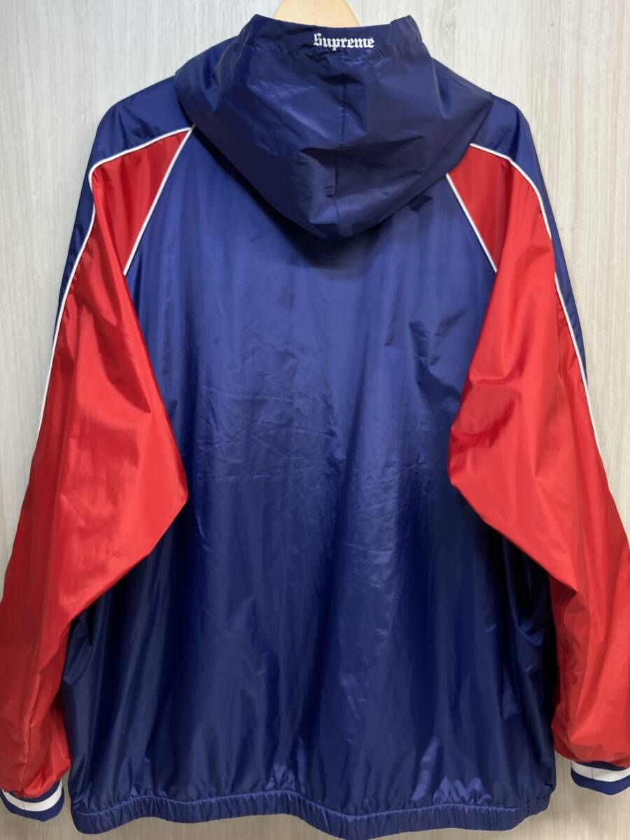 Supreme 23AW Hooded Warm Up Pullover ナイロン プルオーバー