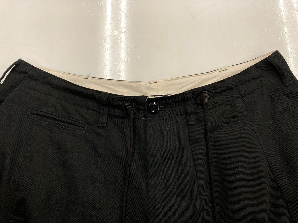 ニードルス Needles H.D. Pant - Military ヒザデル ロングパンツ 黒 KP203 チノパン 無地 ブラック Sサイズ 104MB-19