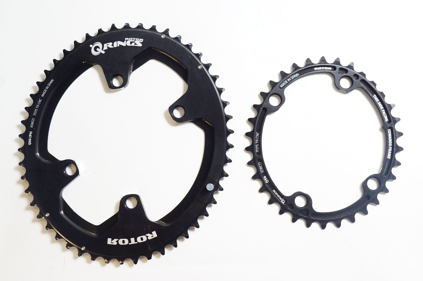 ROTOR ローター Q-RINGS 50-34T チェーンリング| バイチャリ熊谷店