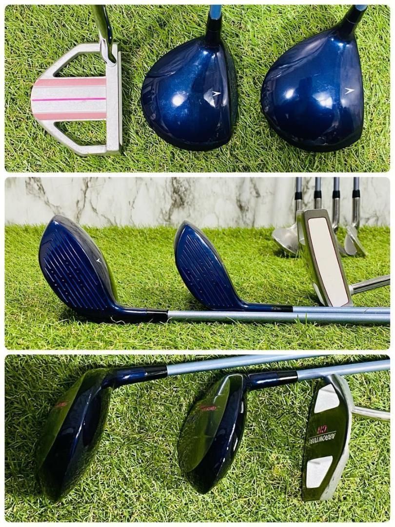 【良品】初心者推奨 ナイキ フィットウェイ レディースゴルフセット 7本 L 良品】初心者推奨 ナイキ フィットウェイ レディースゴルフ