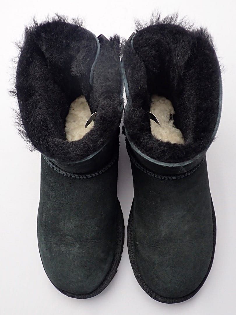 新品同様 UGG アグ 表記サイズ:23 ミニベイリーボウ ムートン ブーツ  