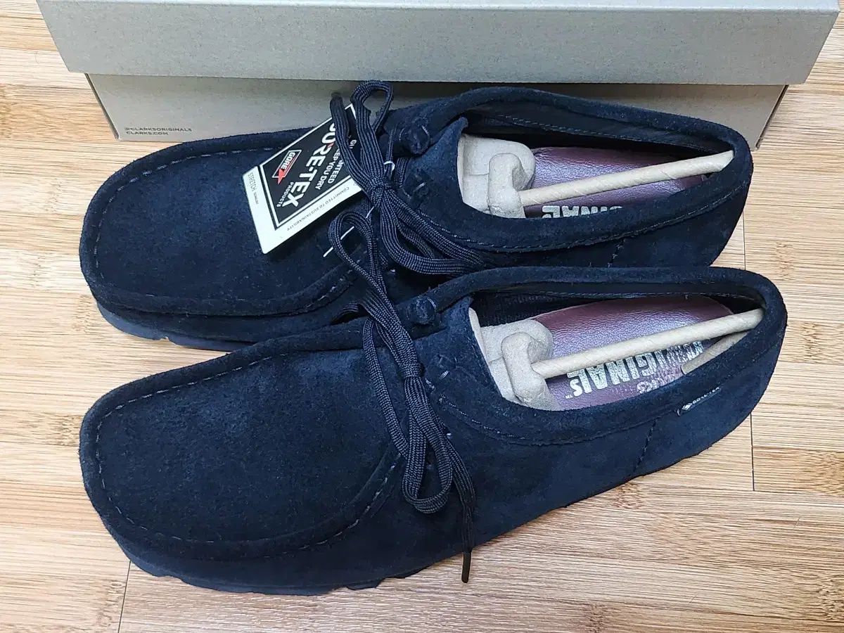 Clarks クラークス ワラビー GORE-TEX ゴアテックス 黒 UK8 270