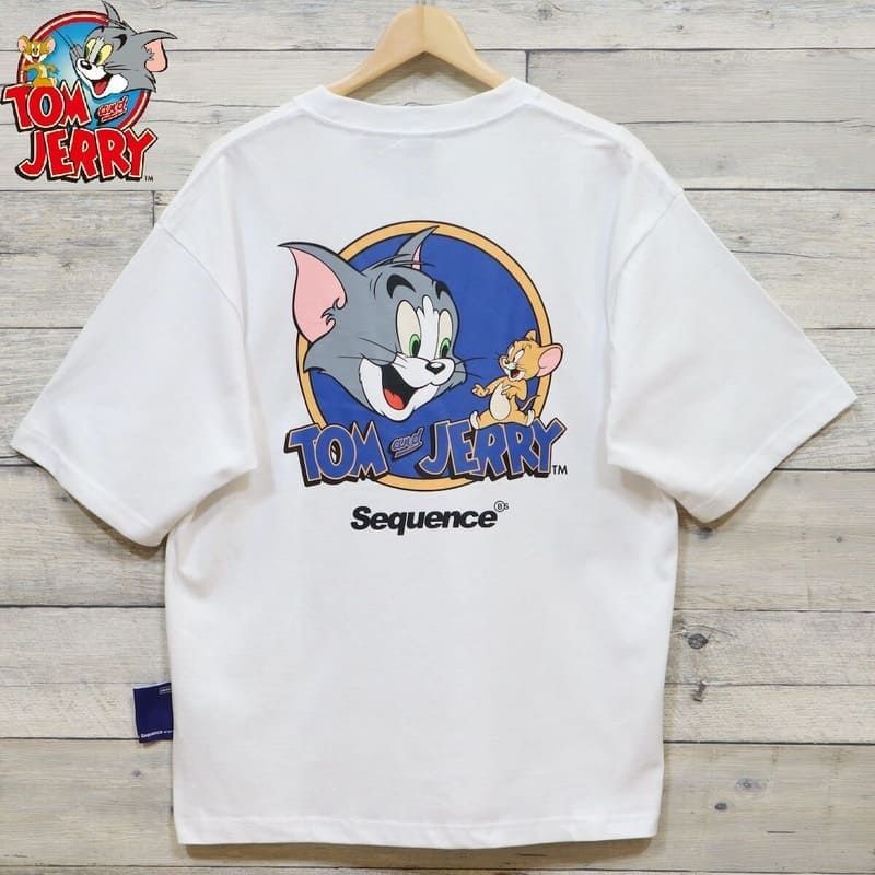 新品 メンズ トムとジェリー Sequence コラボ 半袖 Tシャツ ティー