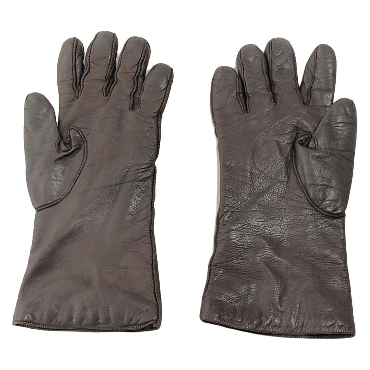 COACH(コーチ) 手袋 レディース - ダークブラウン レザー - メルカリ