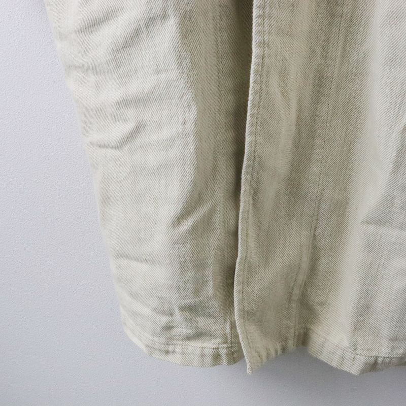 未使用 2021AW プランテーション Plantation BIZENツイル ロングコート