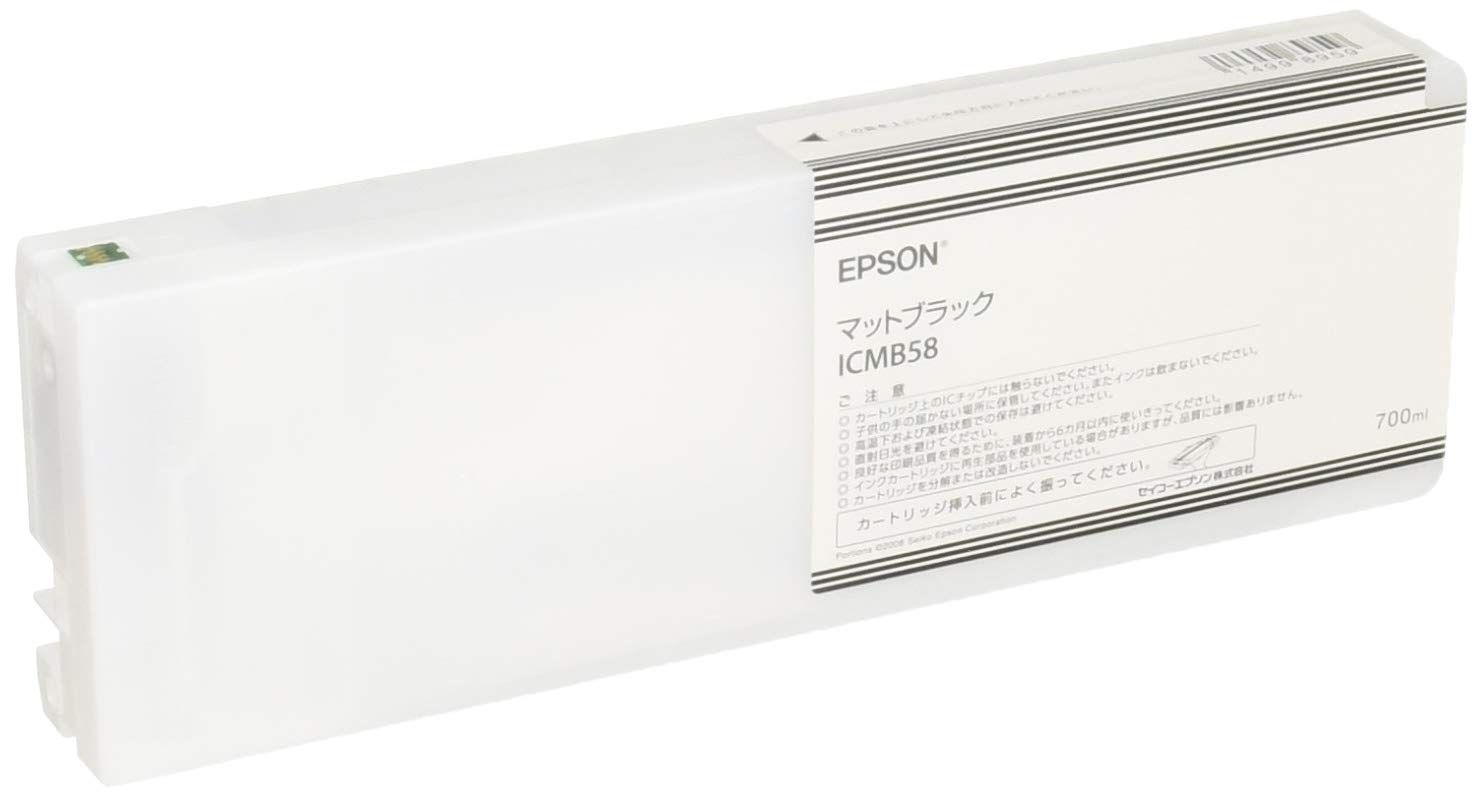 セイコーエプソン インクカートリッジ マットブラック 700ml (PX-H10000/H8000用) ICMB58 [マットブラック] [PX-H10000/H8000用]