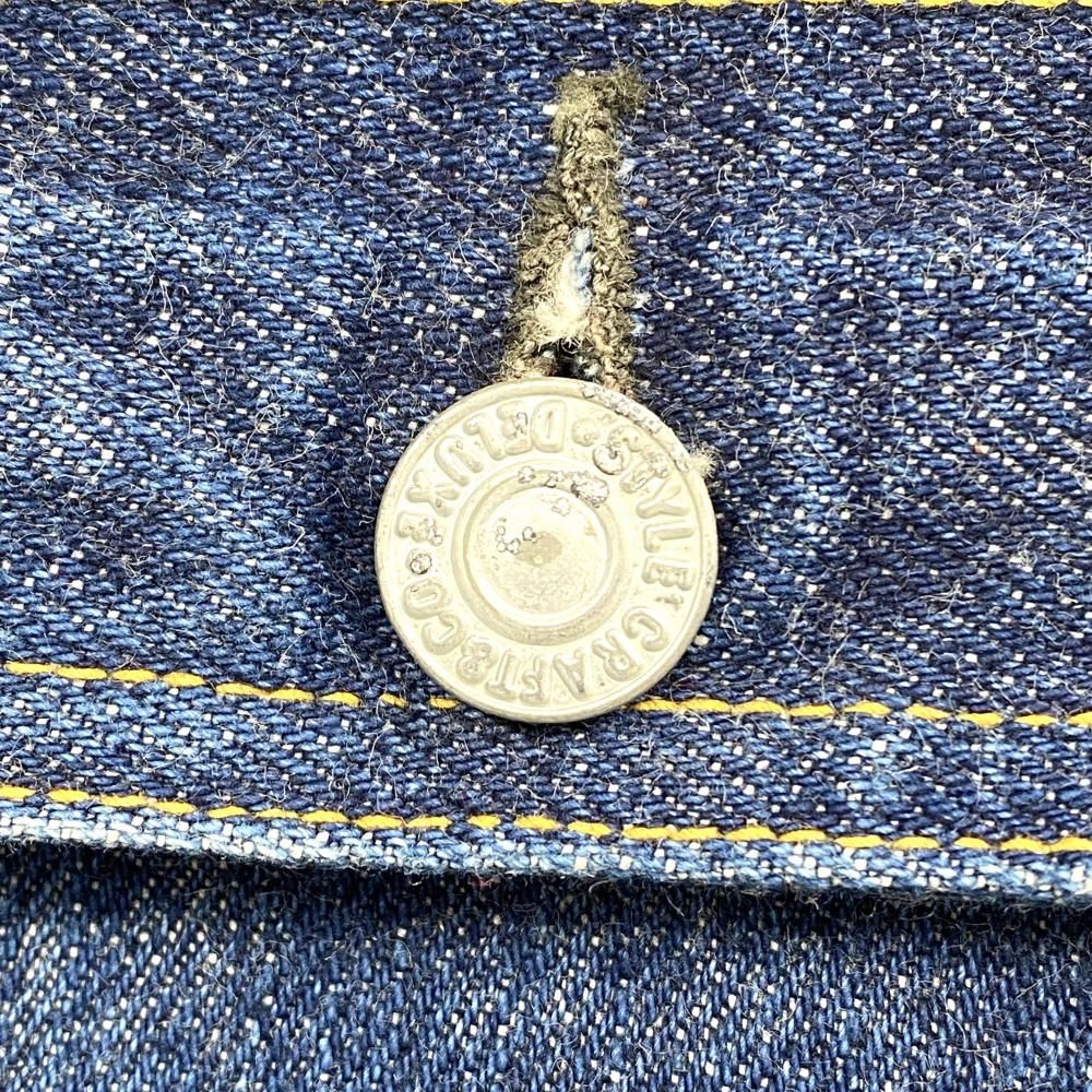 中古】EVISU 初期水牛パッチ 2ndタイプ デニムジャケット サイズ