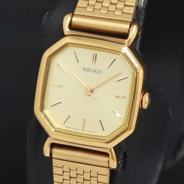SEIKO レディース 腕時計⭐️極美品⭐️ SEIKO 【ワンランク上の 高級感】電池交換不要 セイコー 時計