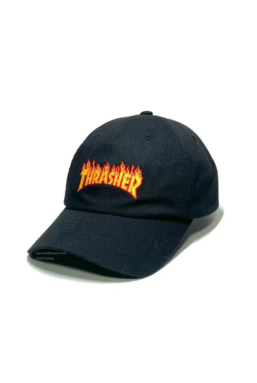 THRASHER Thrasher スラッシャー 火災 炎 フレーム ロゴ ボールキャップ 帽子 スケートボード