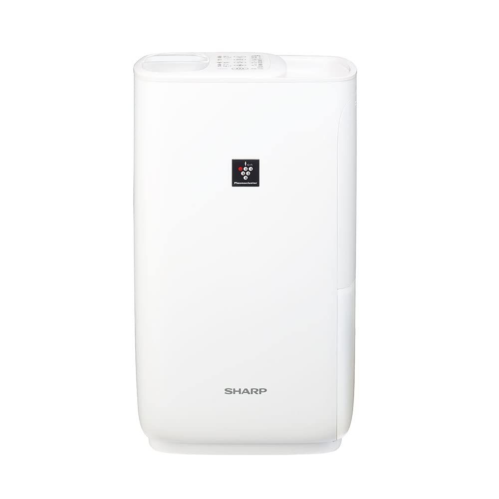 シャープ 加湿器 ハイブリッド 給水かんたん ハイパワータイプ プラズマクラスター 7000 ホワイト HV-P75-W ホワイト 加湿量 750mL|h ハイパワー ハイブリッド