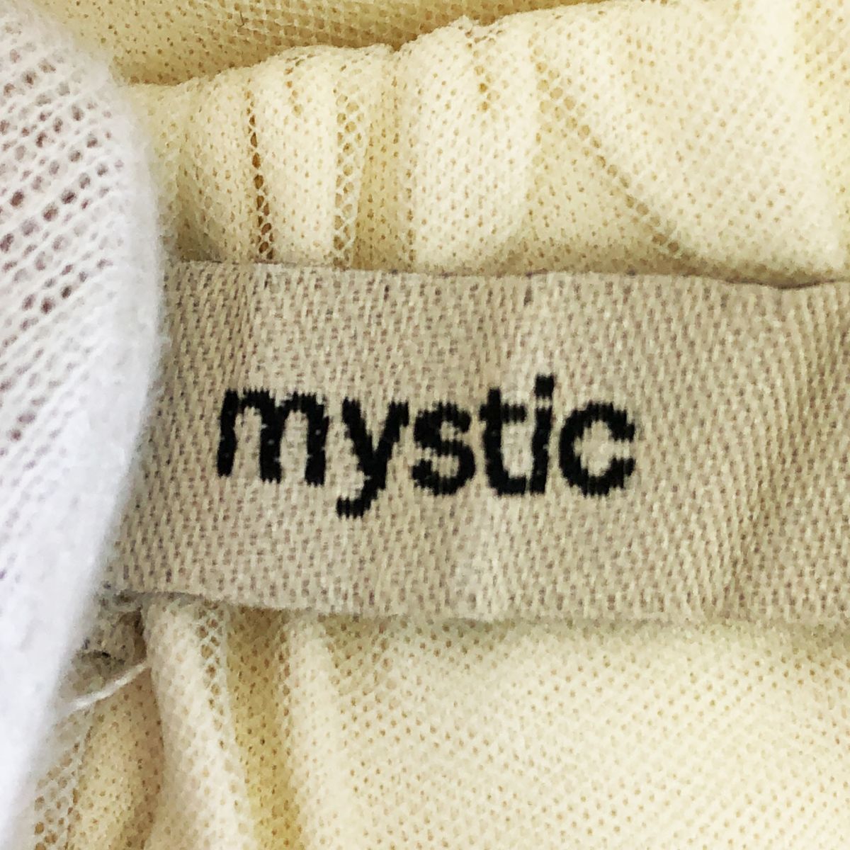 mystic ミスティック チュール ティアード スカート アイボリー 2サイズ 〇□☆
