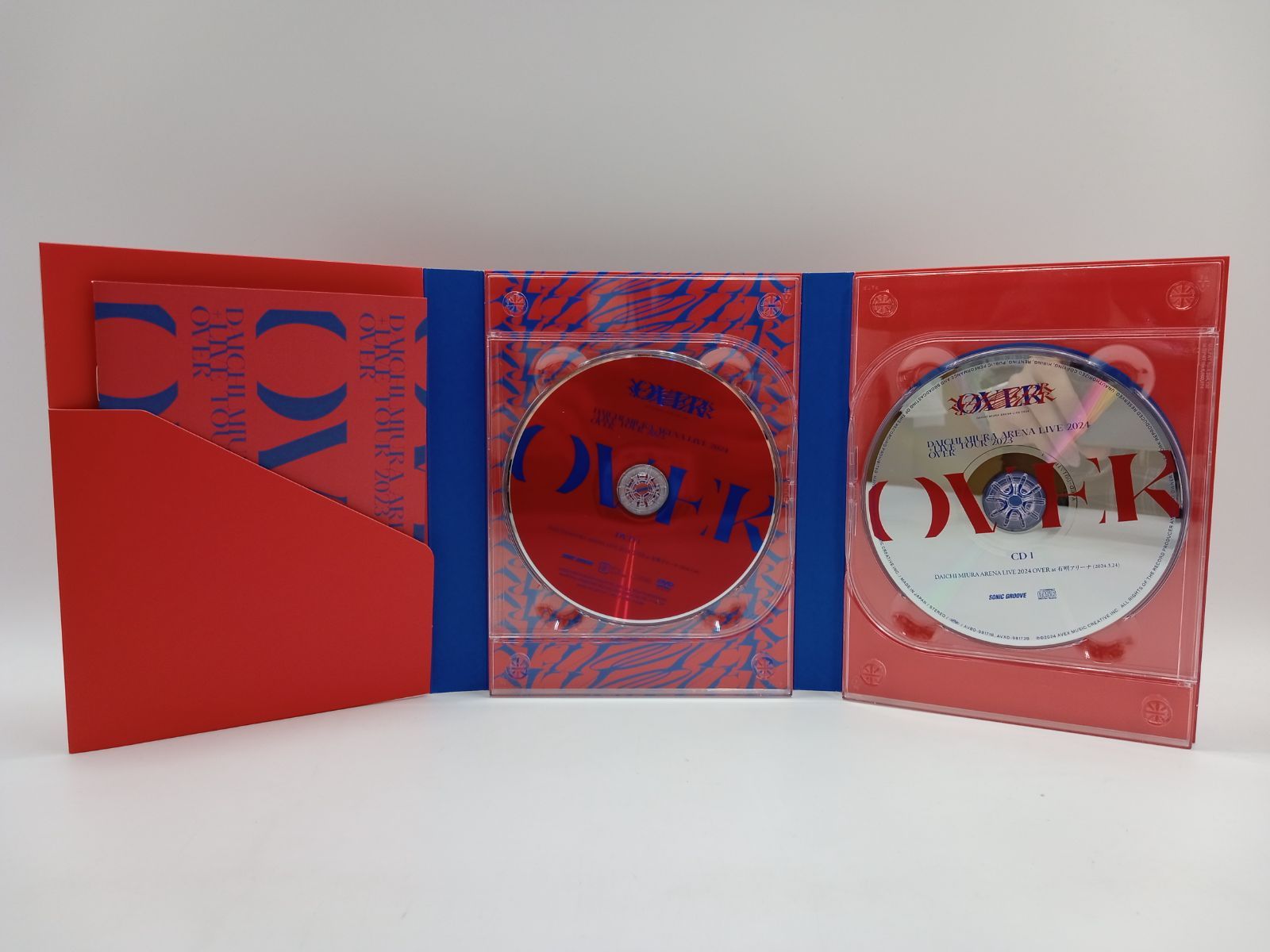 三浦大知 ARENA LIVE 2024 + LIVE TOUR 2023 OVER DVD [DD0583