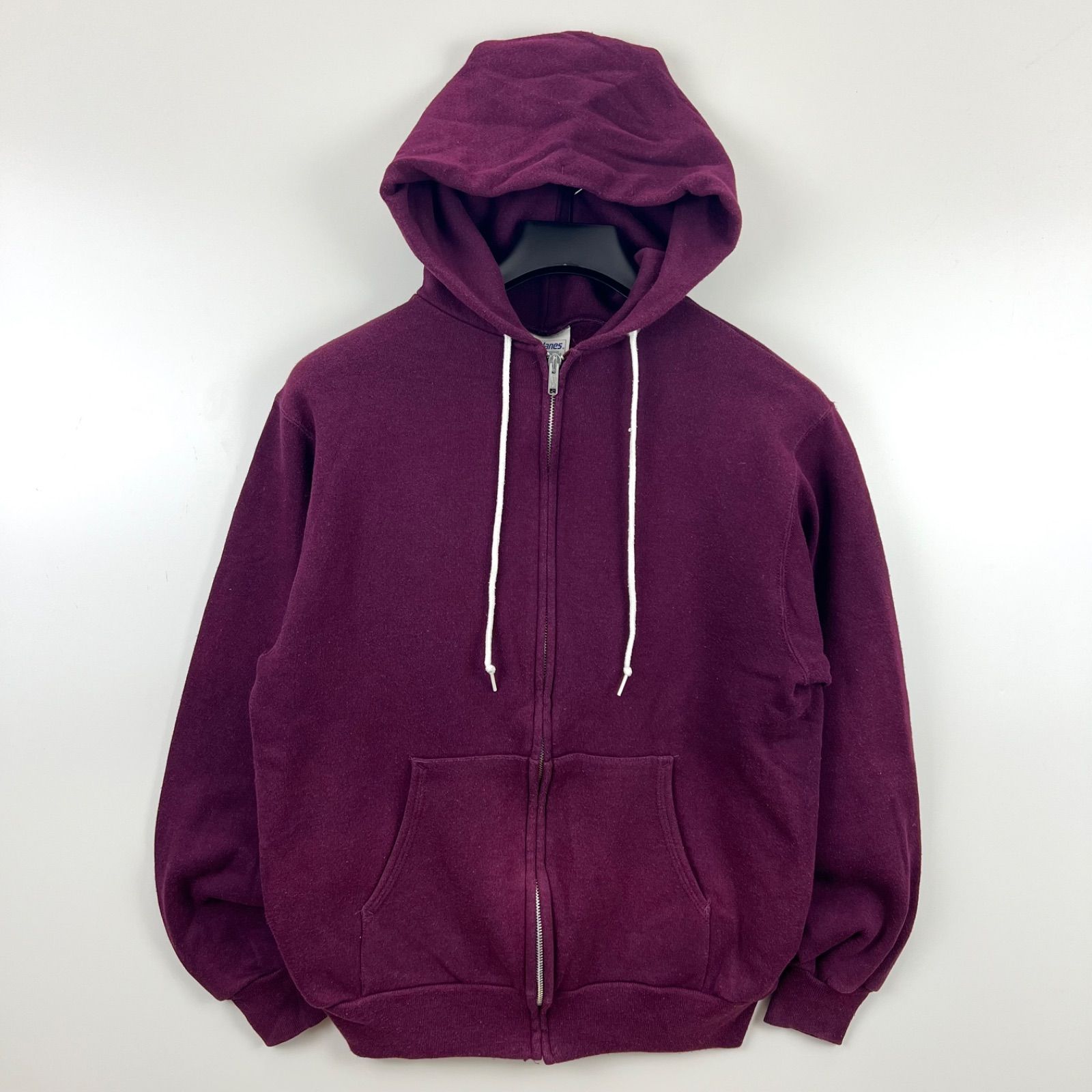 Hanes 80s USA VTG vintage zip sweat hoodie M ヘインズ アメリカ製 