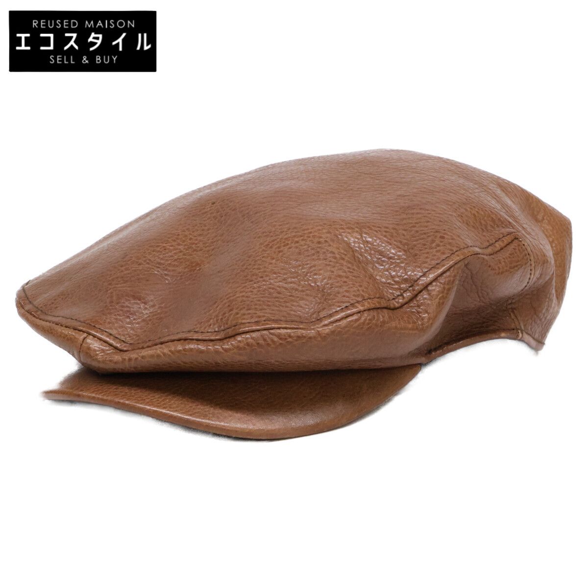 RRL ダブルアールエル レザー ハンチング L