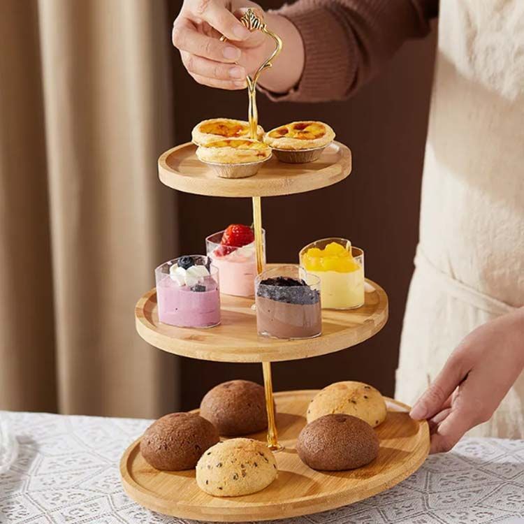 おしゃれなケーキ ケーキスタンド ディスプレイ 2段 製菓 ケーキ