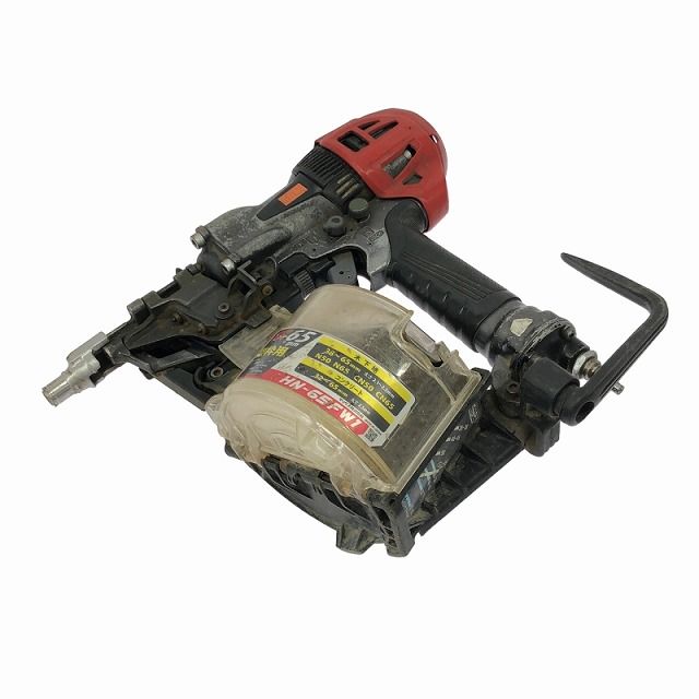 品 MAX マックス 65mm 高圧エア釘打ち機 HN-65FW1 型枠モデル 高圧エアホース付き エアツール 大工道具 内装