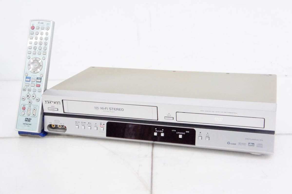 日立　DVD.ビデオデッキ　DV-DT1 日立 DVD.ビデオデッキ DV-DT1 HITACHI HDD/DVD/VHSレコーダー