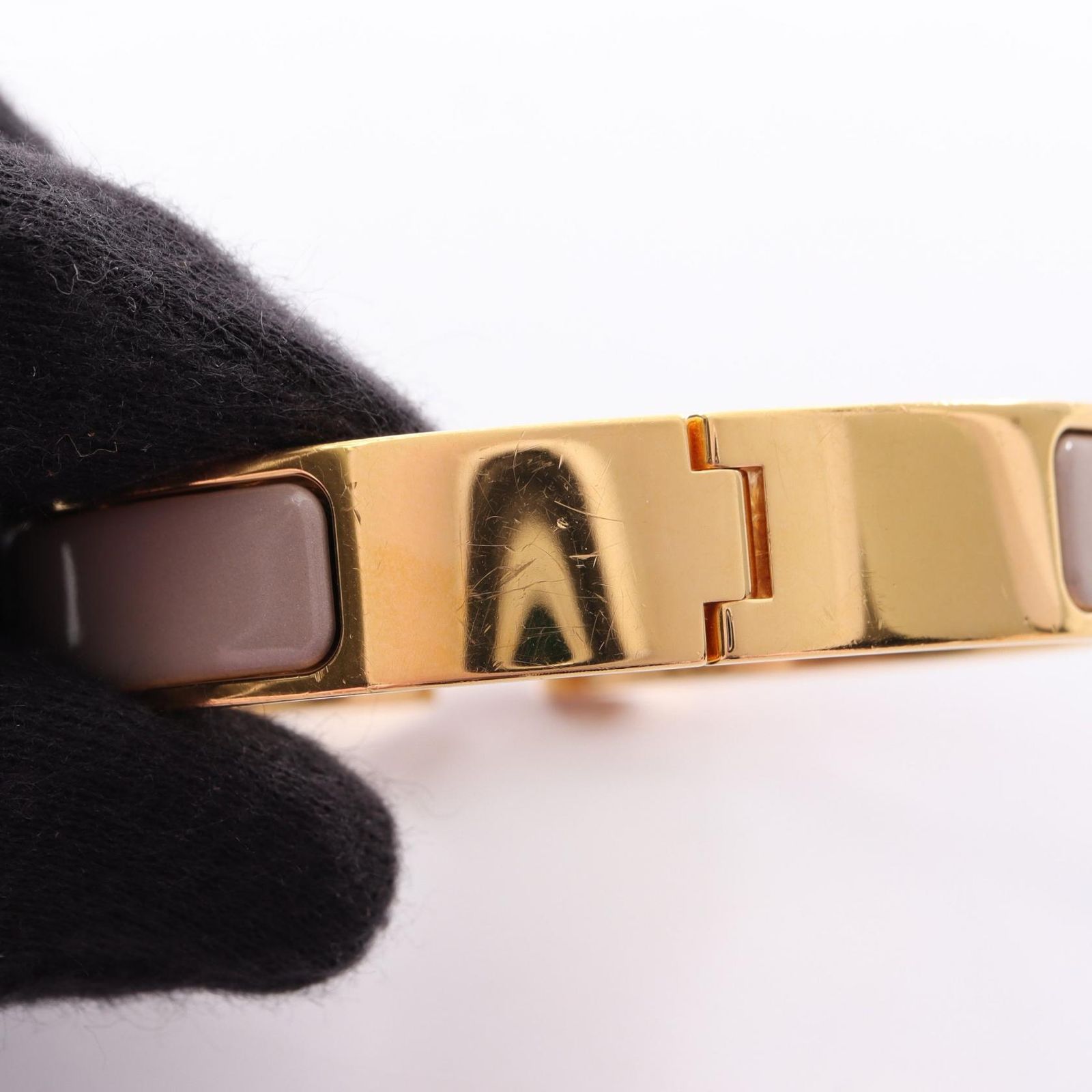 HERMES エルメス クリックH PM マロングラッセ バングル HERMES