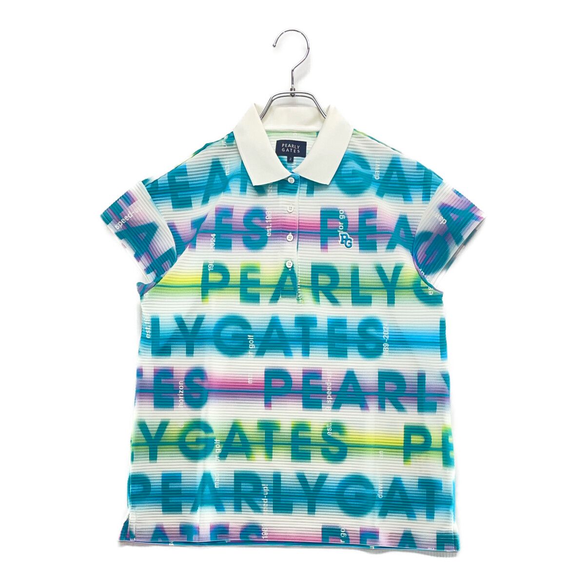 パーリーゲイツ PEARLY GATES ポロシャツ レディース サイズ1