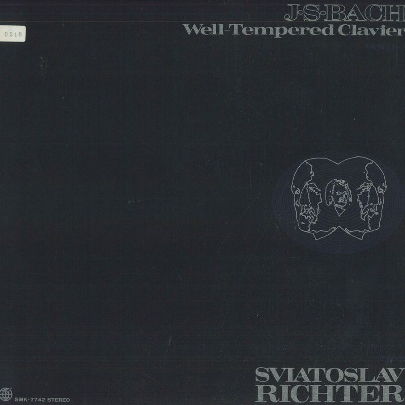LP スヴャトスラフ・リヒテル バッハ: 平均律クラヴィア曲集第1巻 Vol