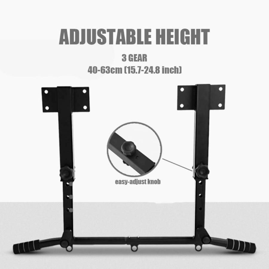 懸垂バー幸せな家壁掛け懸垂バー懸垂棒壁マウント筋力トレーニング、S＆L多機能チンアッププルアップバー、天井に取り付けられたプルアップバー、壁掛け懸垂 懸垂バー幸せな家壁掛け懸垂バー懸垂棒壁マウント筋力トレーニング