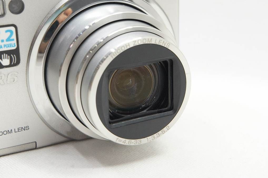 RICOH リコー Caplio R6 コンパクトデジタルカメラ シルバー 250621p