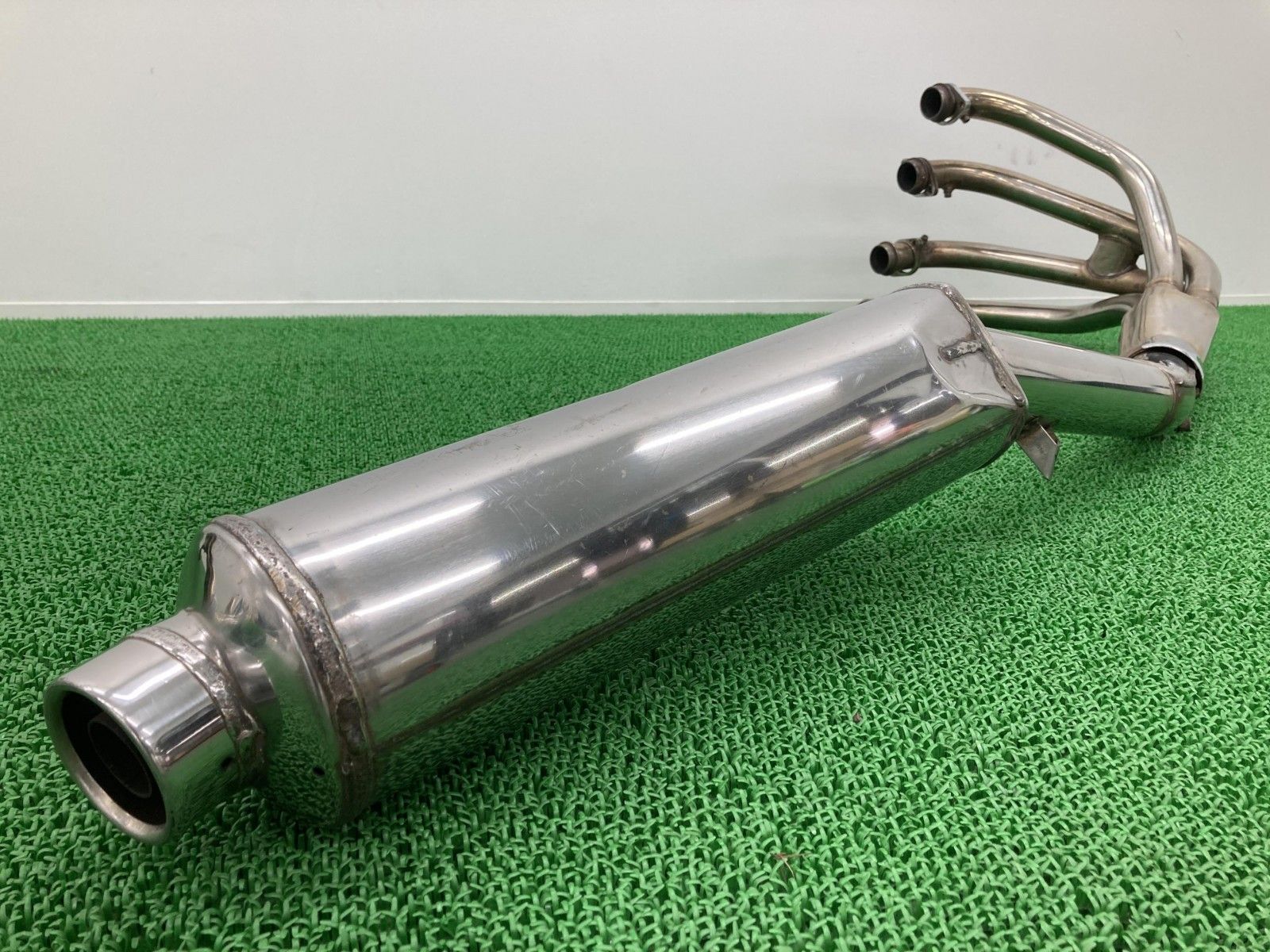 イナズマ400 マフラー 26E2 スズキ 純正 バイク 部品 GK7BA フルエキ