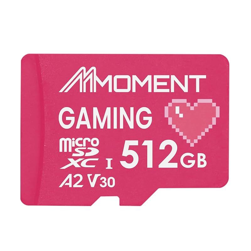 ♥品 MMOMENT MM23 PRO 512GB A2V30 MicroSDXC カード Switch対応 SDアダプター付 読込最大160MB|s 0