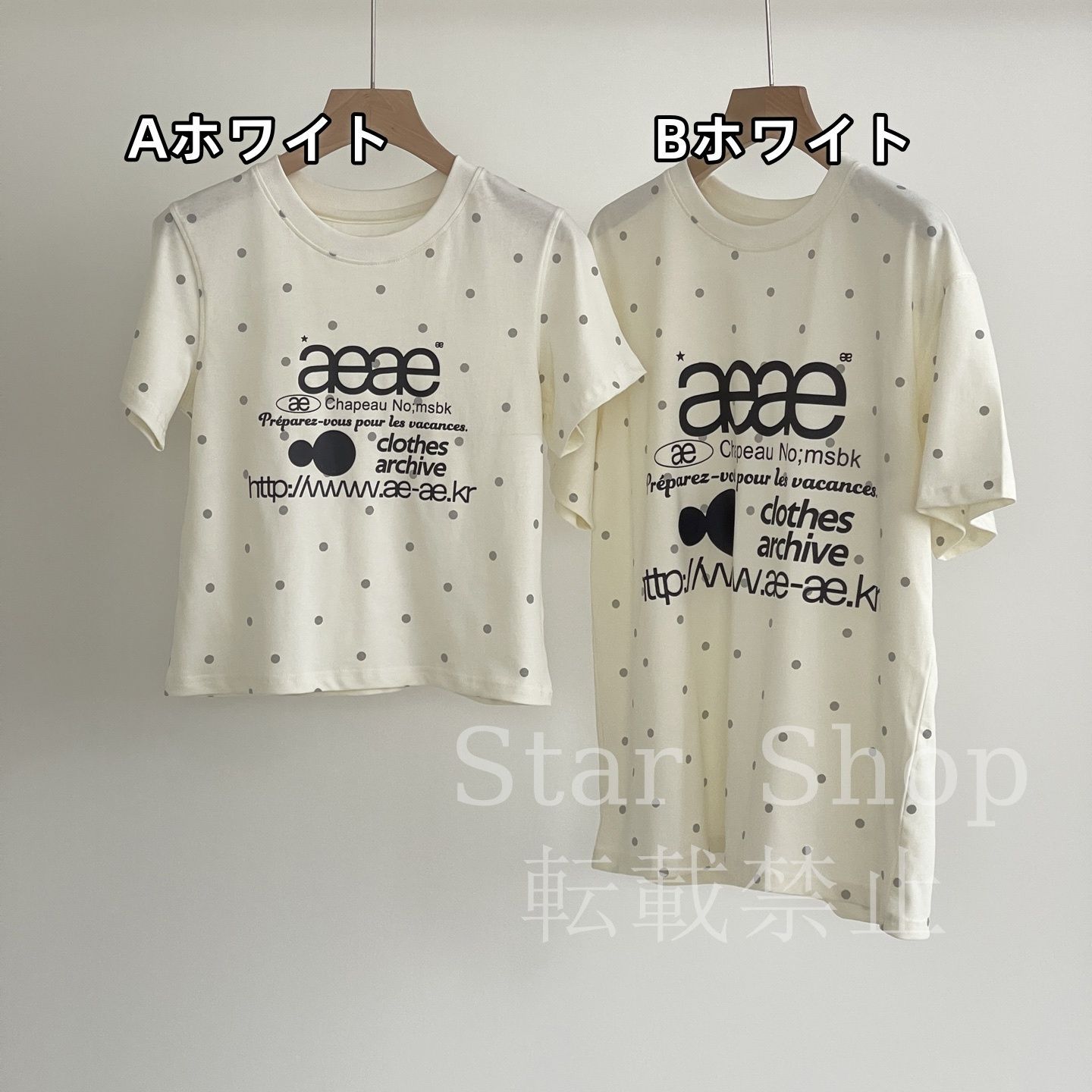 美品 韓国 AEAE エーイーエーイー WEB LOGO DOT CROP T-SHIRTS