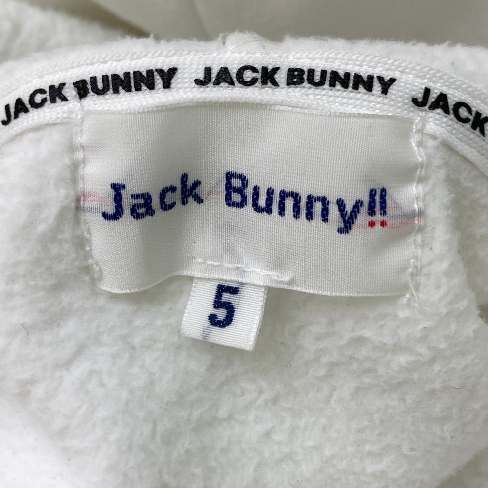 サイズ：5 JACK BUNNY ジャックバニー 2023年モデル パーカー ホワイト