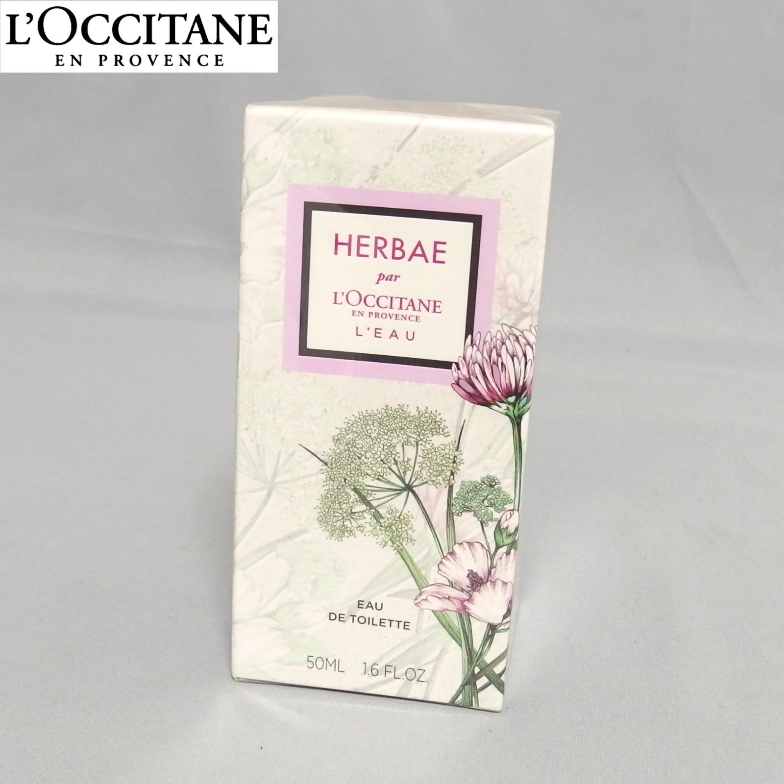 人気 未開封☆L'OCCITANE HERBAE EAU DE TOILETTE 50ml HBB 香水