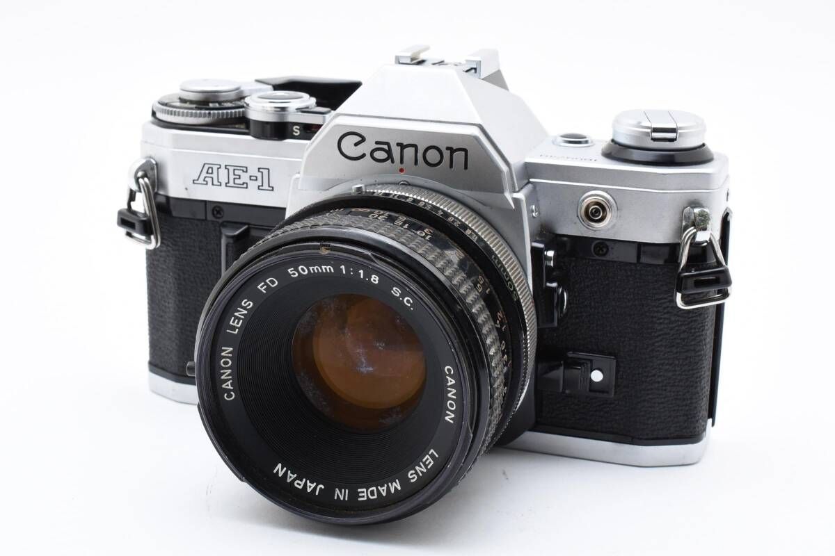 キヤノン CANON AE-1 ボディ FD 50mm F1.8 S C 2406W033 077