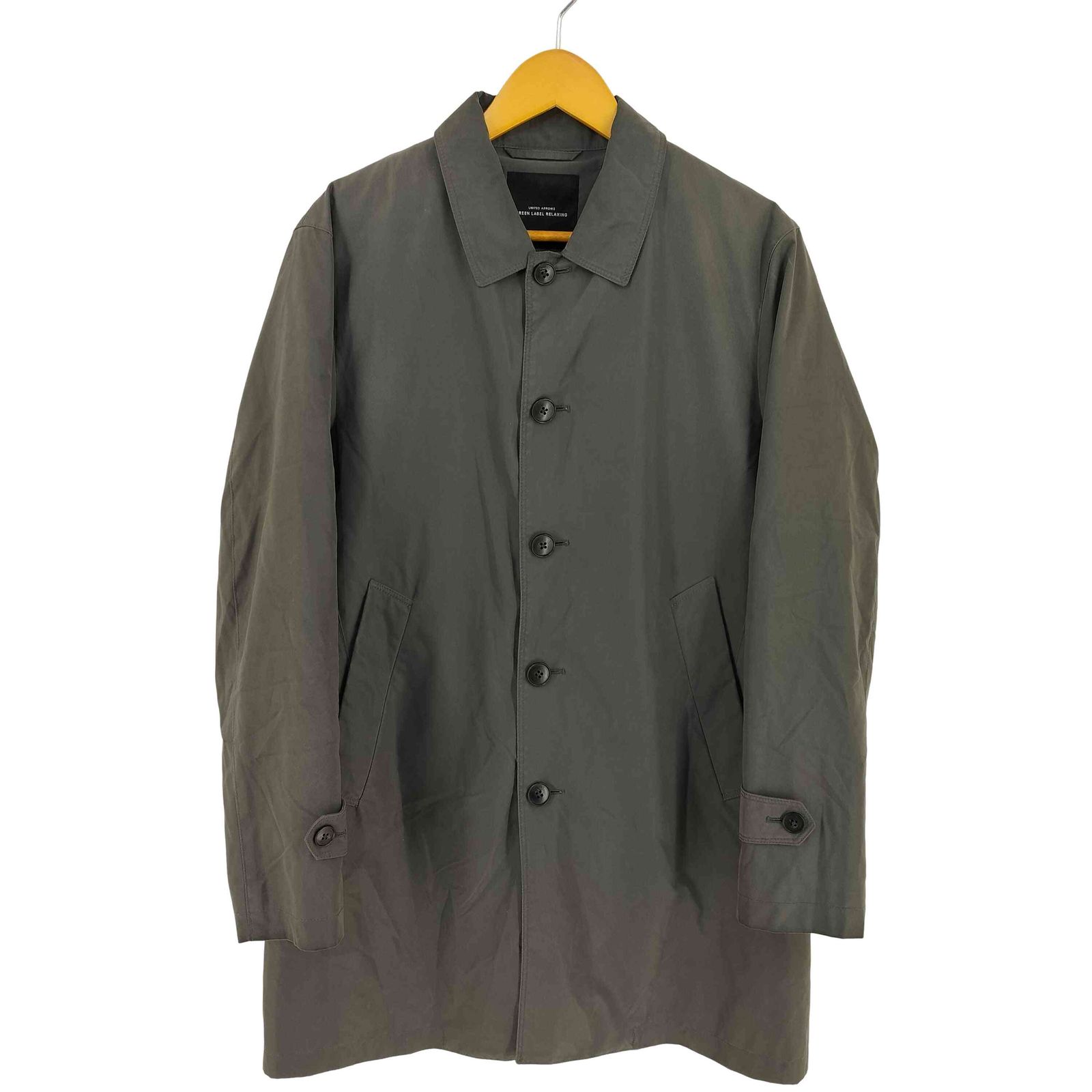 B779★ユナイテッドアローズ グリーンレーベルリラクシング 　スエードシューズ 　７　 グレー 　25.5センチ　ラバーソール Blouse｜TOPS｜グリーンレーベル リラクシング（green label relaxing