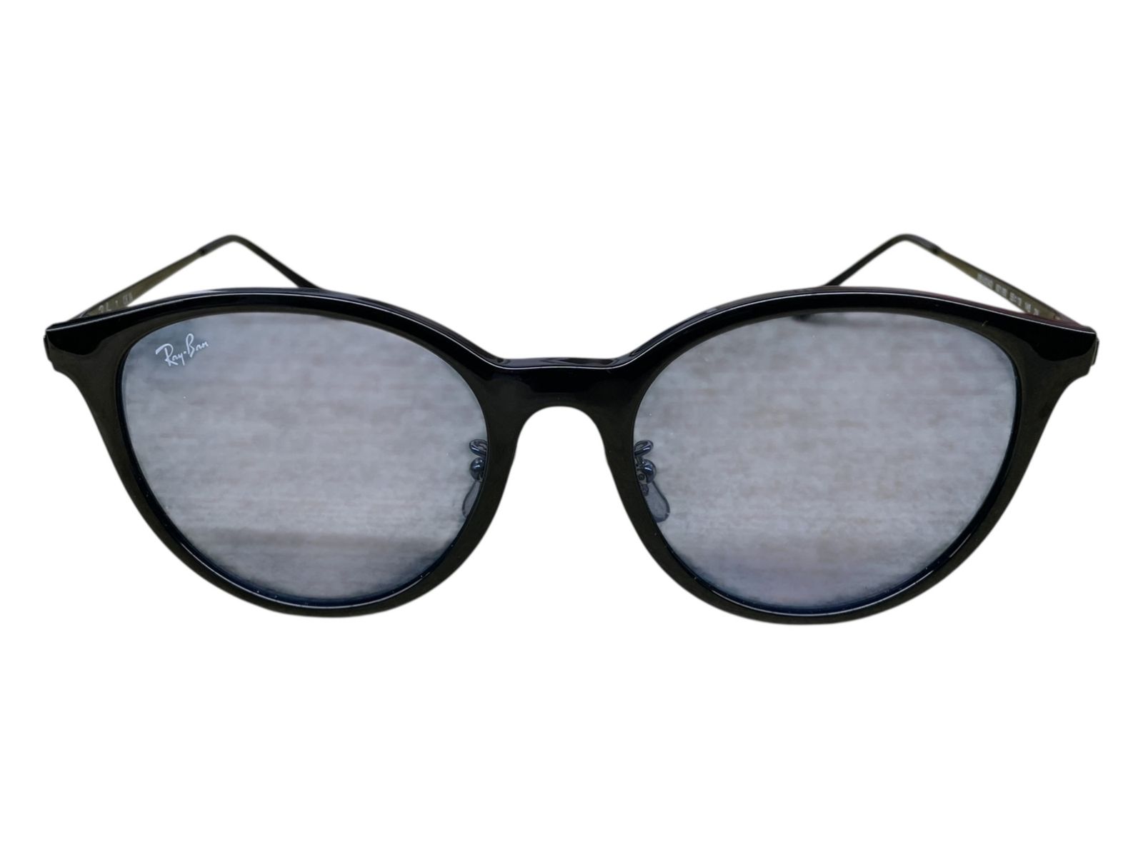 Ray-Ban レイバン サングラス 55 19 RB 4334 D スクエアシェイプ ローブリッジフィット ブルー メンズ 025