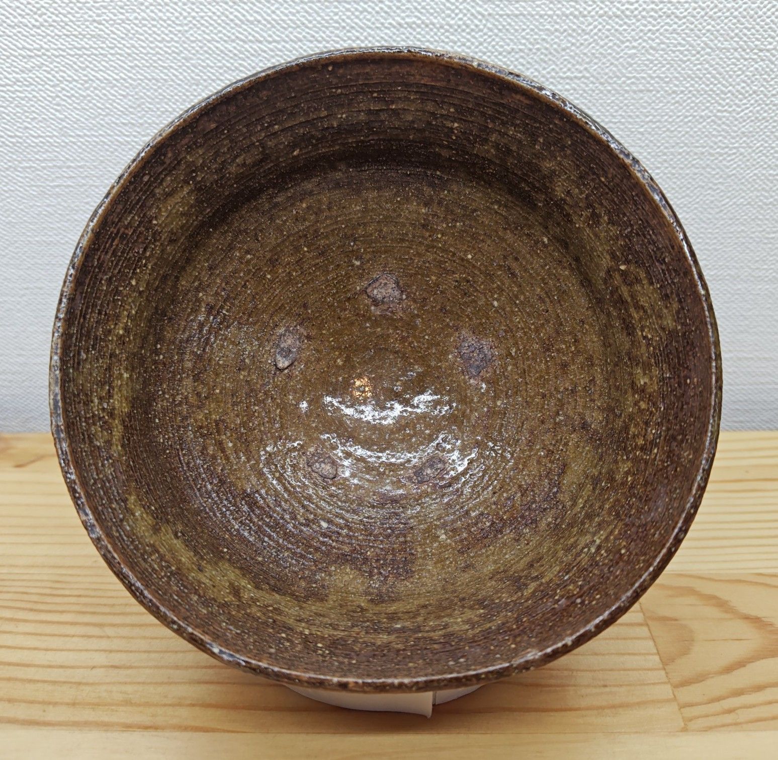 逢絢亭 茶道具 茶碗 赤津焼 柿の蔕 へた 長谷窯 加藤錦雄 共箱入り 石彫彫刻 ヴィンテージジュエリー