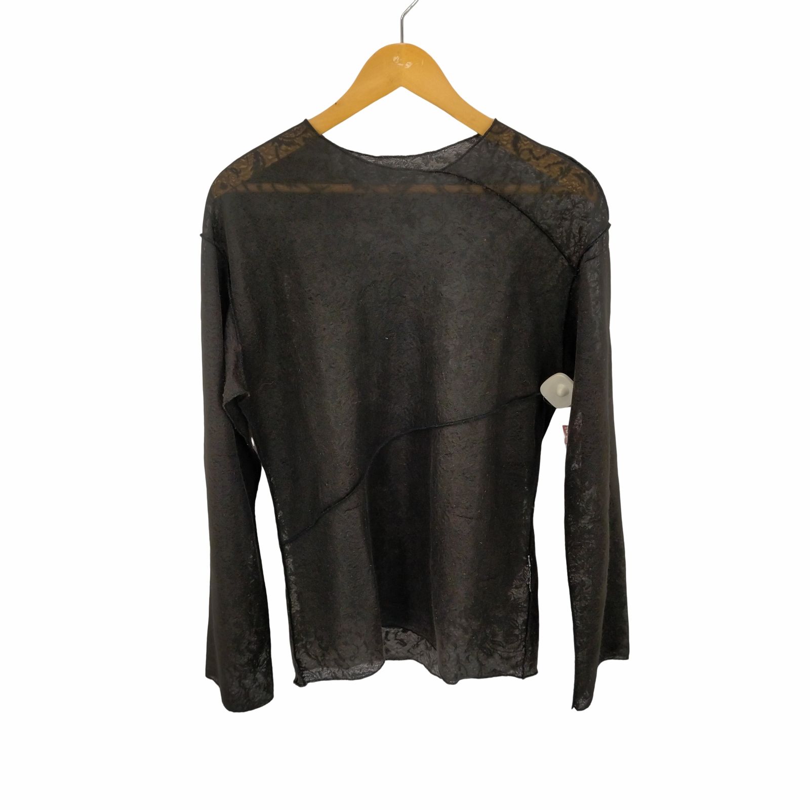 トップス b perverze Bias Shirring Tule Tee PERVERZE（パーバーズ）の「Bias Shirring Tule Tee（Tシャツ