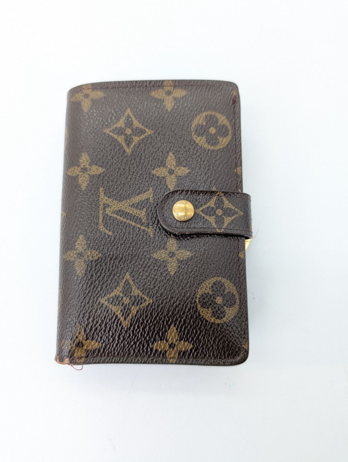 LOUIS VUITTON ルイヴィトン ポルトフォイユ ヴィエノワ モノグラム 二つ折り財布 PVC レザー CA0045