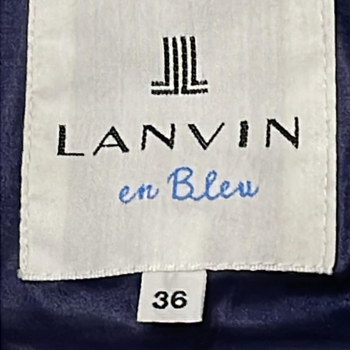 LANVIN en Bleu(ランバンオンブルー) ダウンジャケット サイズ36