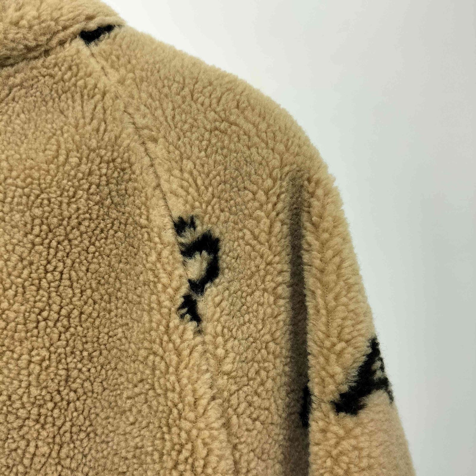 サイラス SILAS All Over Logo Boa Zip Up Hoodie メンズ import：M 