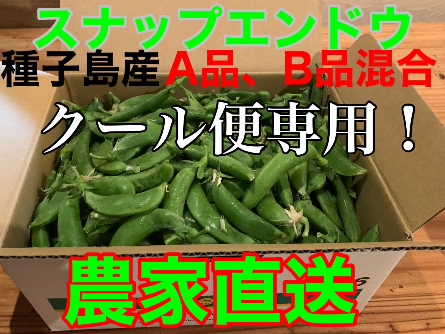 明日発送‼️ 指宿産 訳あり スナップエンドウ - 野菜