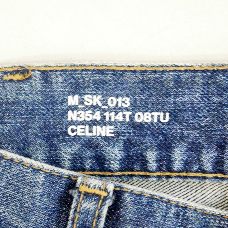 【極美品】CELINE セリーヌ　エディ期　ストレッチスキニーデニム CELINE - セリーヌ スキニーパンツ ローライズ / ストレッチ