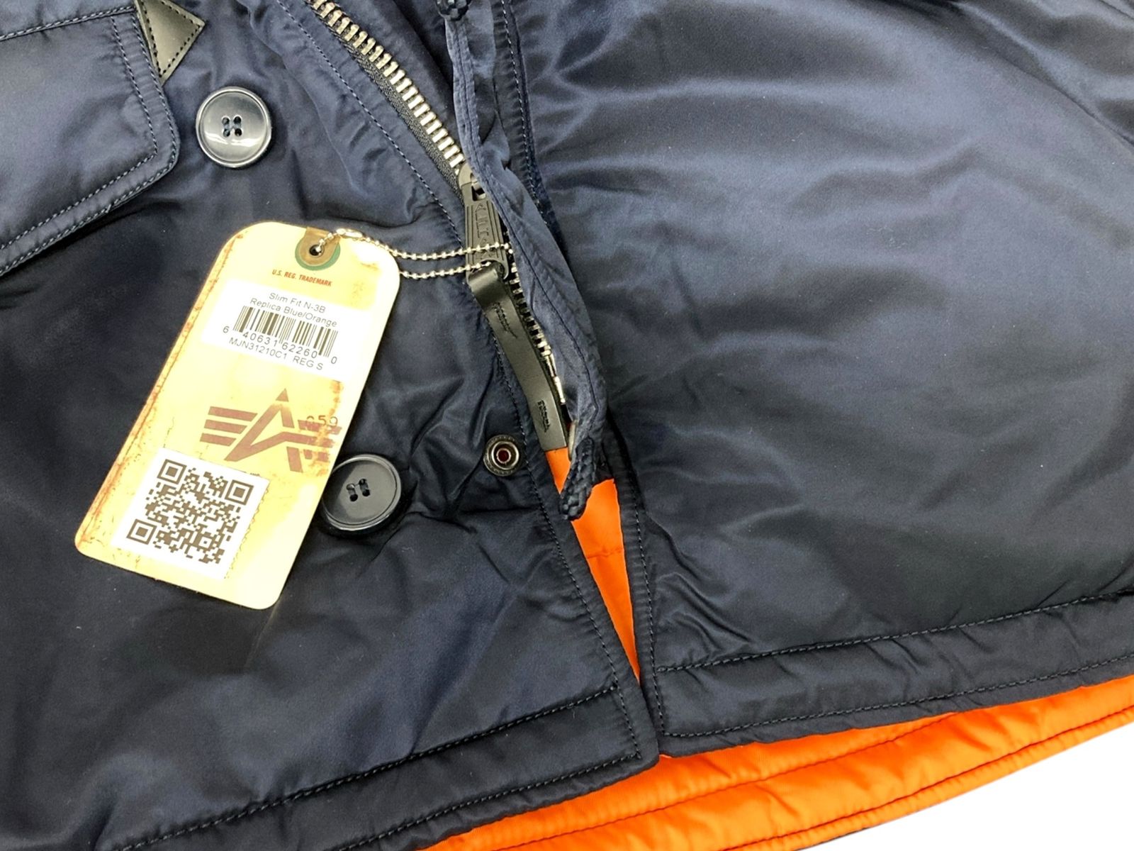 新品】 ALPHA INDUSTRIES (アルファ) N-3B フライトジャケット