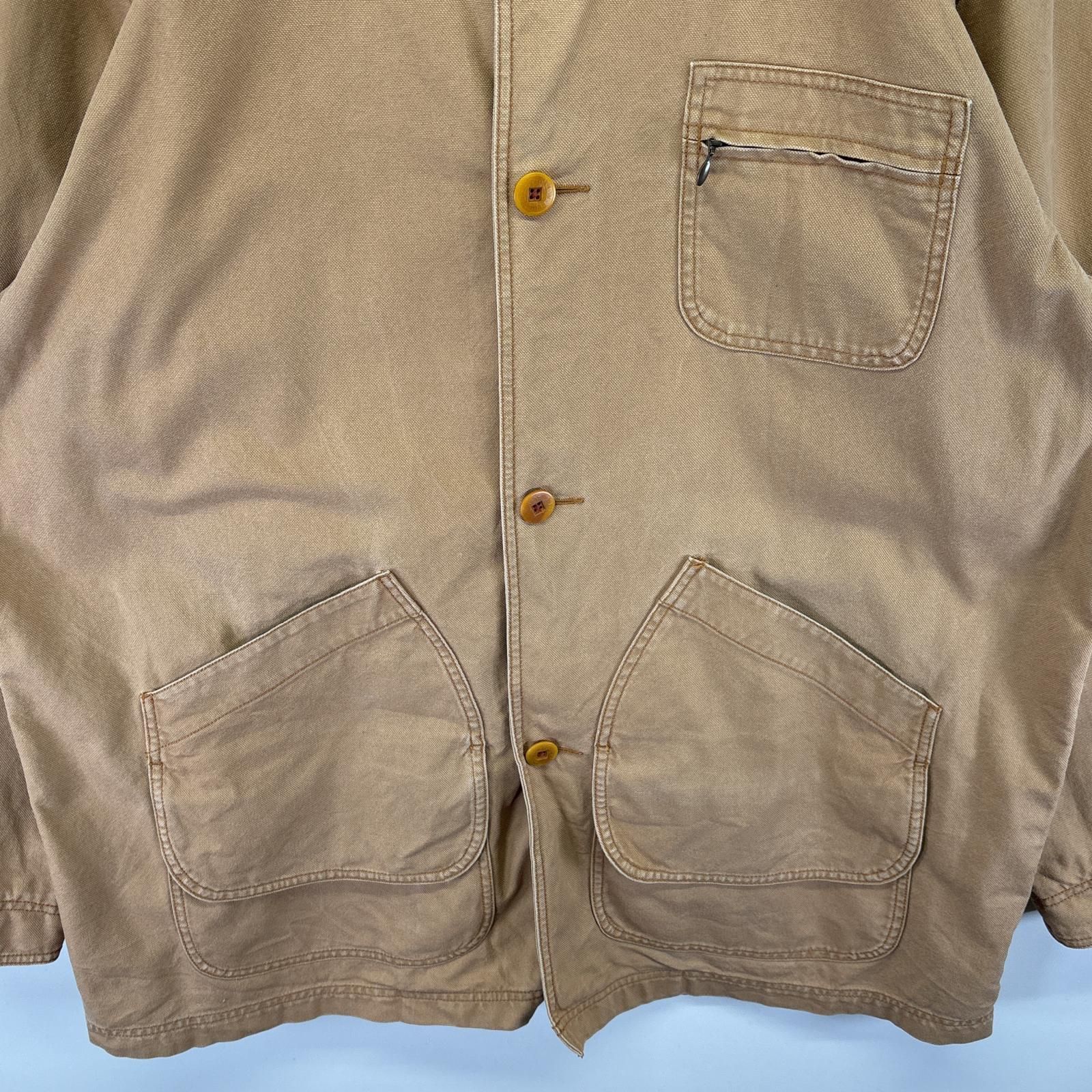 エルエルビーン　ハンティングジャケット　カバーオール　企業刺繍ロゴ　2XL相当 楽天市場】90s エルエルビーン ハンティング ジャケット