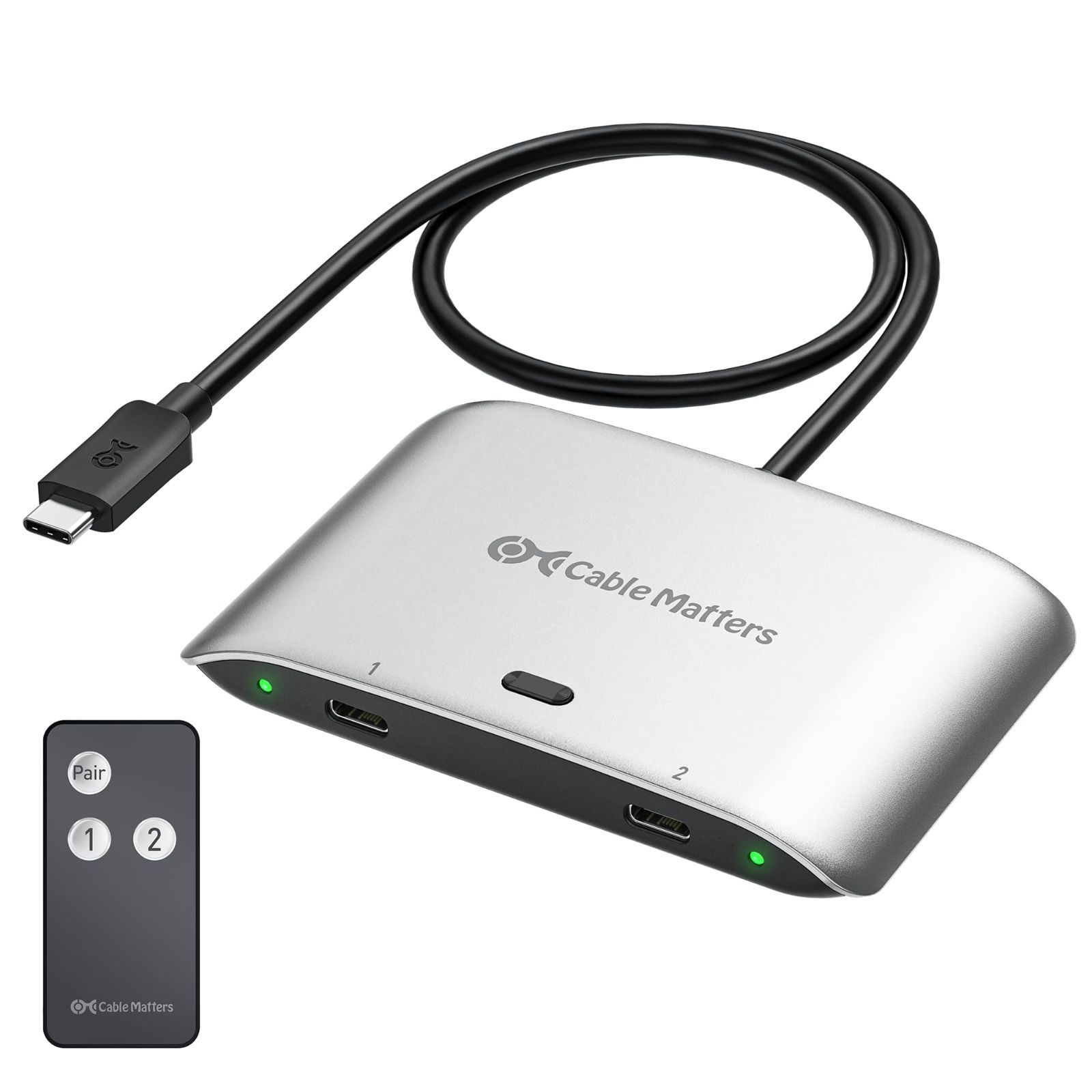 新着商品 PD USBC 140W | | KVMスイッチャー macOS用4K 60Hz C切替器 2台のコンピュータ用 Windows用8K 30Hz USBCまたはThunderbolt USB USB4 20Gbps 4モニタまたはドッキングステ