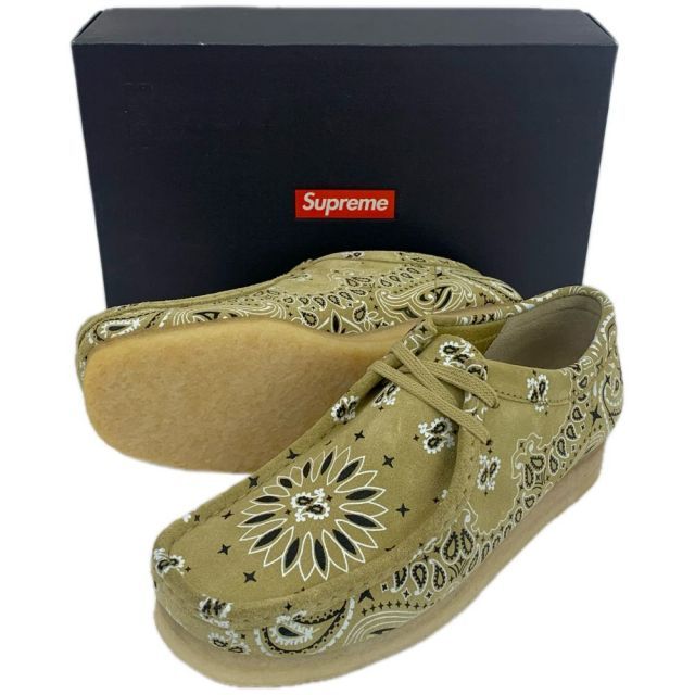 Supreme Clarks Originals ベージュシューズ　27cm シュプリーム】Supreme x Clarks サイズ：US9（27cm） - メルカリ