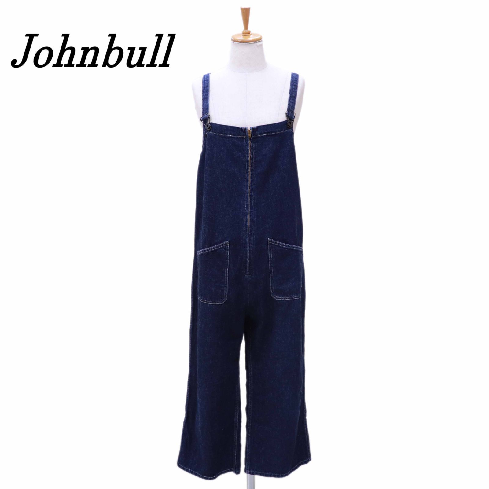Johnbull ジョンブル デニムチューブサロペット オーバーオール