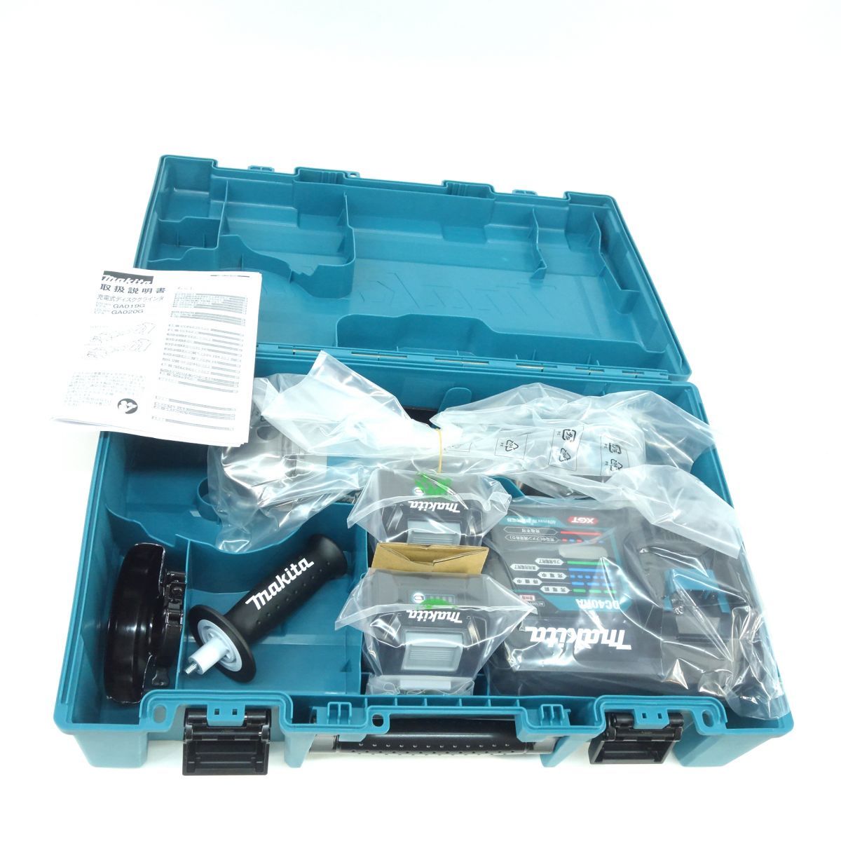 未使用】makita マキタ 40Vmax 100mm充電式ディスクグラインダ 